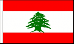 Lebanon Table Flags